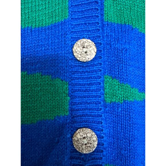 Vintage PBJ Sport Golf Cardigan Sweater Vest Short Sleeve Women’s Small - Picture 3 of 9